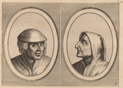 "Kees Geldt-sack" y "Kaarighe Truy" de Johannes and Lucas van Doetechum after Pieter Bruegel the Elder