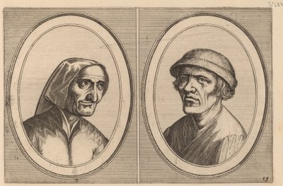 "Maey Veeghde-pot" y "Pannetje Vet" de Johannes and Lucas van Doetechum after Pieter Bruegel the Elder