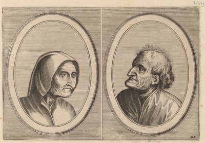 "Ritze Stijn" y "Schurckje Sonder-Baerdt" de Johannes and Lucas van Doetechum after Pieter Bruegel the Elder