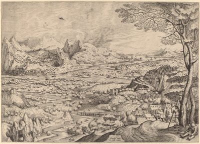 Solicitudo Rustica (Preocupaciones rústicas) de Johannes and Lucas van Doetechum after Pieter Bruegel the Elder