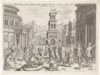 Daniel y el dragón
Historia de Daniel (título de la serie)
Theatrum biblicum (...) (título de la serie) de Johannes of Lucas van Doetechum