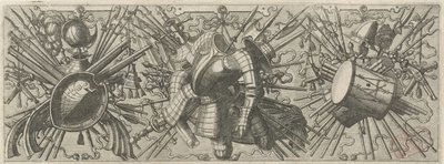 Patatas fritas con doble tambor Panoplia sev armamentarium… (título de la serie) de Johannes of Lucas van Doetechum