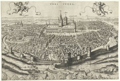 Vista de Ypres de Johannes of Lucas van Doetechum