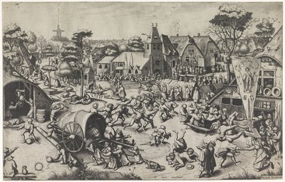 Feria de San Jorge de Johannes of Lucas van Doetechum