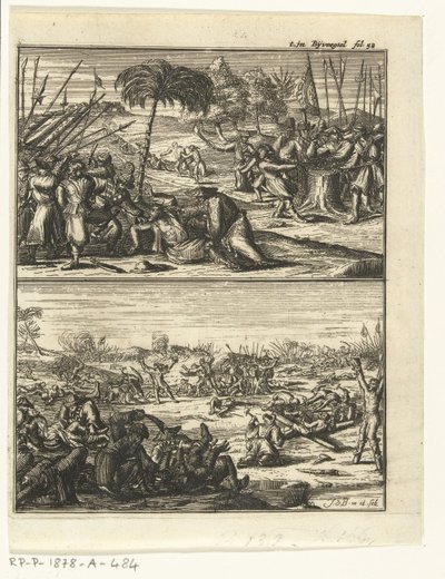 Los europeos son torturados y asesinados por los chinos. de Johannes van Baden