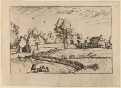 Casas de Campo de Johannes van Doetechum, the Elder and Lucas
