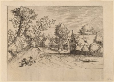 Camino del pueblo de Johannes van Doetechum, the Elder and Lucas