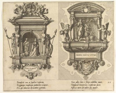 Cœnotaphiorum 22, 1563 de Johannes and Lucas van Doetecum