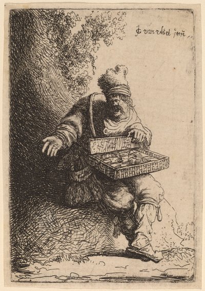 El vendedor ambulante de Johannes van Vliet