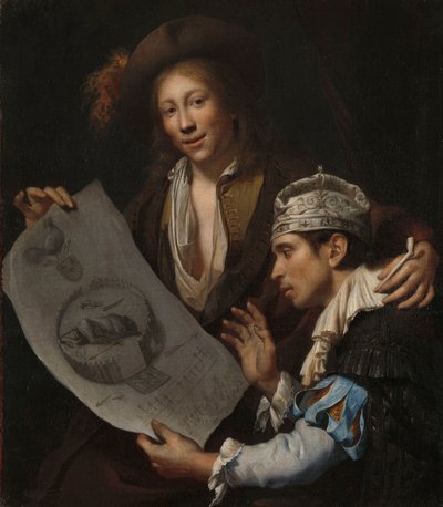Alegoría sobre la invasión francesa de 1672
Alegoría sobre la invasión francesa de los Países Bajos en 1672 de Johannes van Wijckersloot