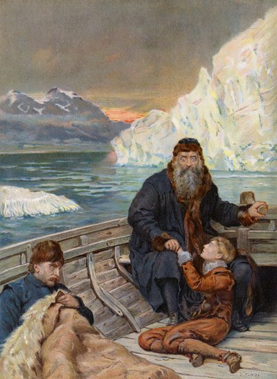 El último viaje de Henry Hudson de John (after) Collier