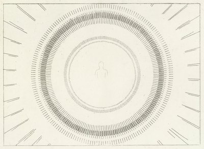 La visión beatífica, Paraíso, Canto 33 de John (after) Flaxman