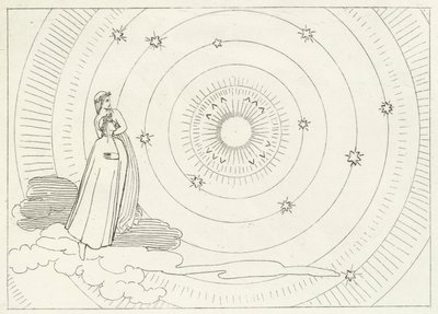 El Empíreo, Paraíso, Canto 28 de John (after) Flaxman