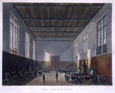 Gran sala de la escuela de Rugby, de 