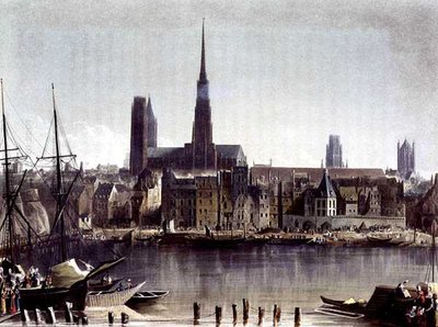 Vista de Rouen, de 
