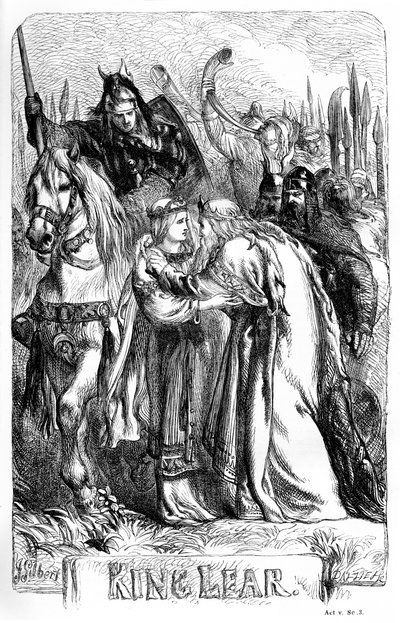 Rey Lear de John (after) Gilbert