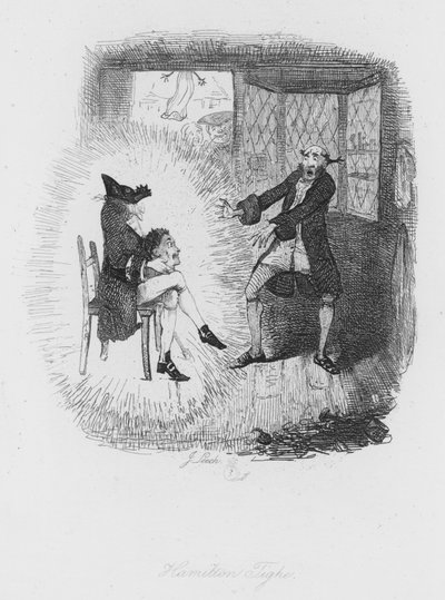 Hamilton Tighe (grabado) de John (after) Leech