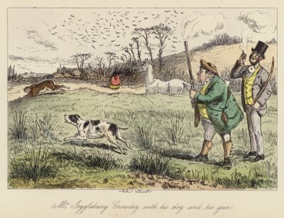 Ilustración de John Leech para Mr Sponge