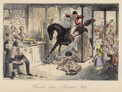 Ilustración de John Leech para Mr Sponge