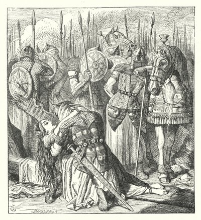 Una incursión tártara de John (after) Tenniel