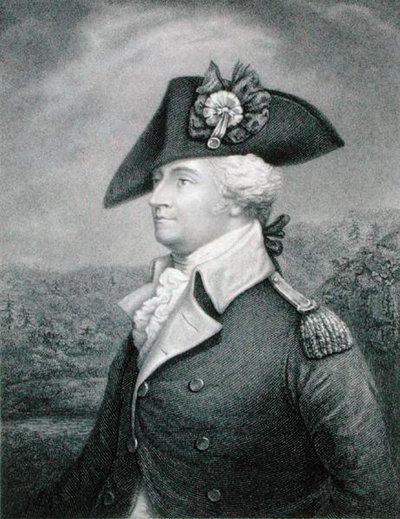 Brigadier General Anthony Wayne (1745-96) grabado por John Francis Eugene Prud