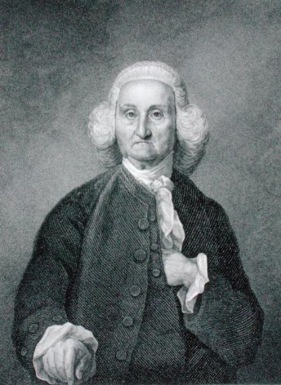 Jonathan Trumbull (1710-85) grabado por E. Mackenzie de John (after) Trumbull
