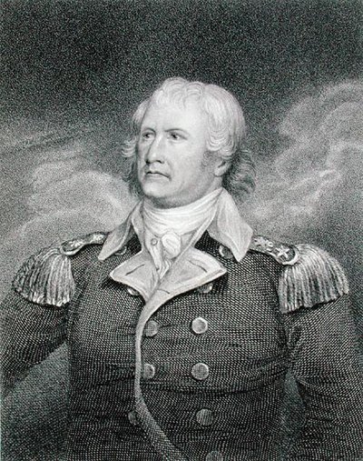 General Mayor William Moultrie (1730-1805) grabado por Edward Scriven de John (after) Trumbull