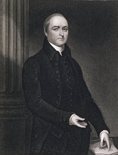 Revd. Timothy Dwight (1752-1817) grabado por John B. Forrest de John (after) Trumbull