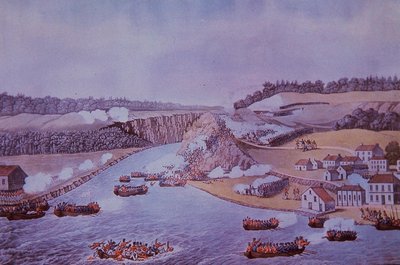 Batalla de Queenston Heights de Walter Charles Mills