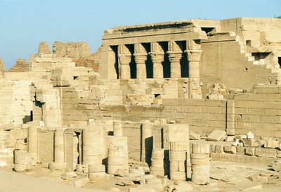 Egipto, Dandarah (Dendera), Templo de Hathor de Walter Charles Mills