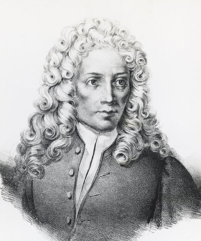 Retrato de Francesco Torti (1658-1741), anatomista y médico italiano de Walter Charles Mills
