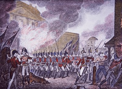 El Incendio de Washington de Walter Charles Mills
