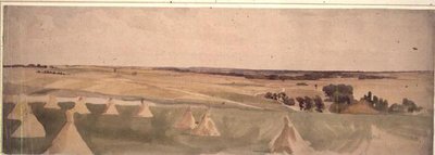 Campo de batalla de Crécy, 26 de agosto de 1346 de John Absolon