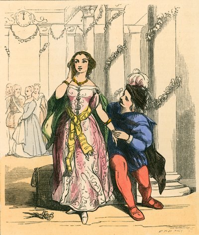 Cenicienta en el baile del príncipe de John Absolon