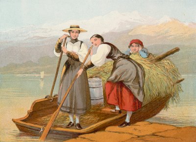 De vuelta de las montañas, Suiza de John Absolon