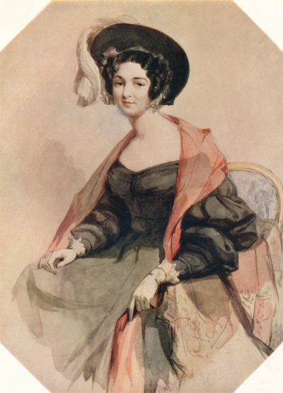 Retrato de una dama de John Absolon