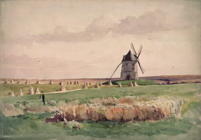El campo de batalla de Crécy, 26 de agosto de 1346 de John Absolon