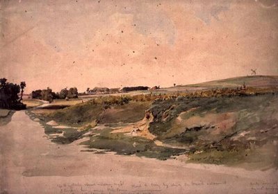 El campo de batalla de Crécy, 26 de agosto de 1346 de John Absolon