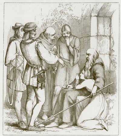 La hija del mendigo ciego de Bednall Green de John Absolon
