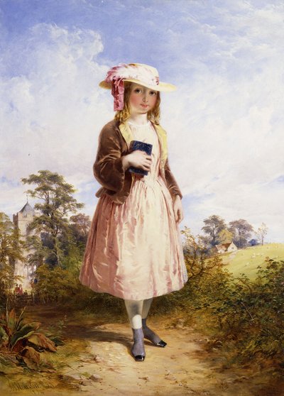 Saliendo de la Iglesia, 1834 de John Adam P. Houston