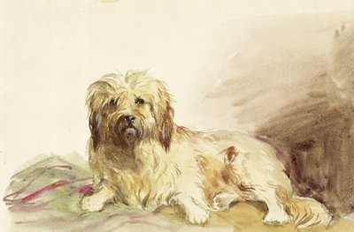 El perro del artista, c.1860 de John Adam P. Houston