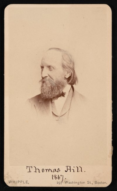 Retrato de Thomas Hill 1818-1891, 1867 de John Adams Whipple