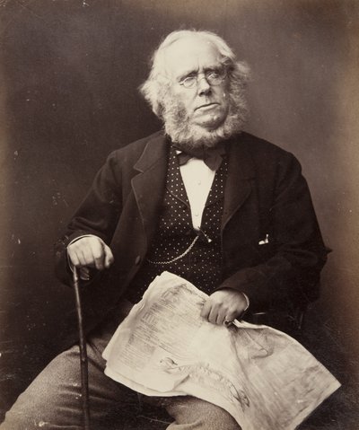 Mr James Playfair, Glasgow, 1855 de John Adamson