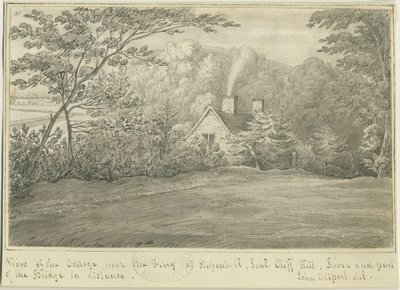 Burton-upon-Trent: dibujo a pluma y tinta, nd [1799-1854] de John Allport