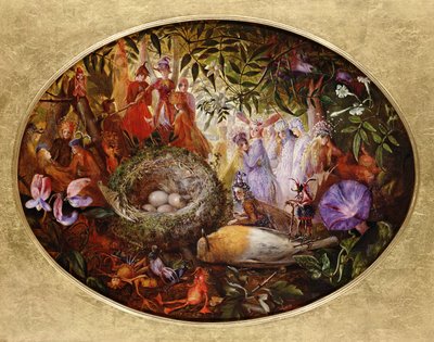La muerte de Cock Robin de John Anster Fitzgerald