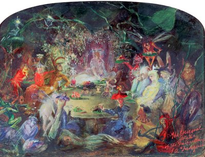 El banquete de las hadas, 1832-1906 de John Anster Fitzgerald
