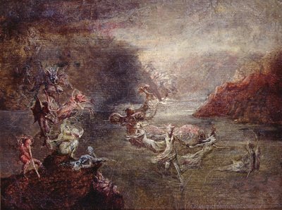 El lago de las hadas de John Anster Fitzgerald