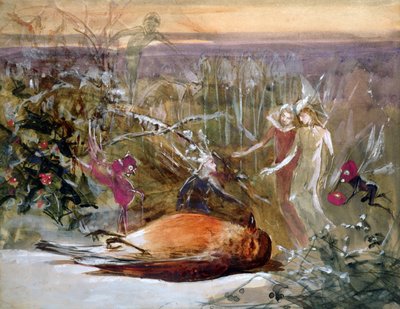 ¿Quién mató a Cock Robin? de John Anster Fitzgerald