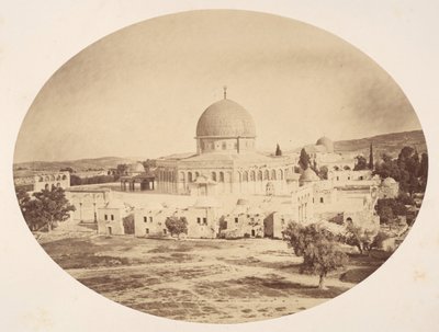 Jerusalén, sitio del Templo en el Monte Moriah de John Anthony