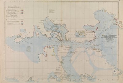 Plano ampliado de Erebus y Terror Bay - Los cuarteles de invierno de Sir John Franklin de John Arrowsmith